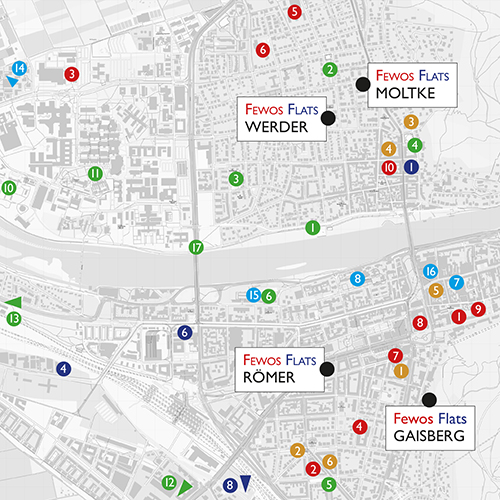 Heidelberg Map Ausschnitt
