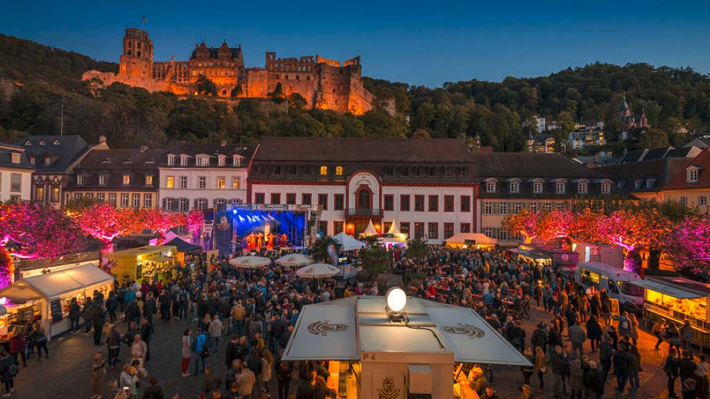 Das Stadtfest Heidelberger Herbst.