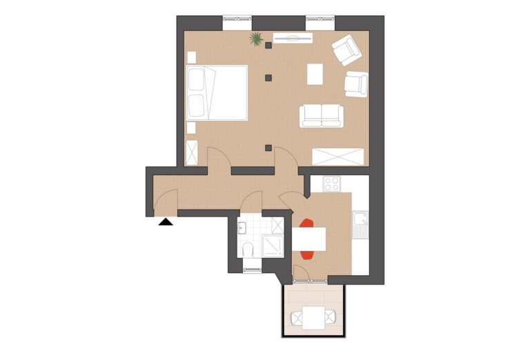 Floor plan RÖMER Tiny · 3rd floor